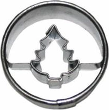 Vykrajovátko na cukroví kolečko s jedlí 3 × 1,6 cm