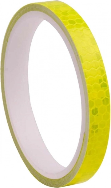 Reflexní nálepka žlutá 1 cm x 8 m