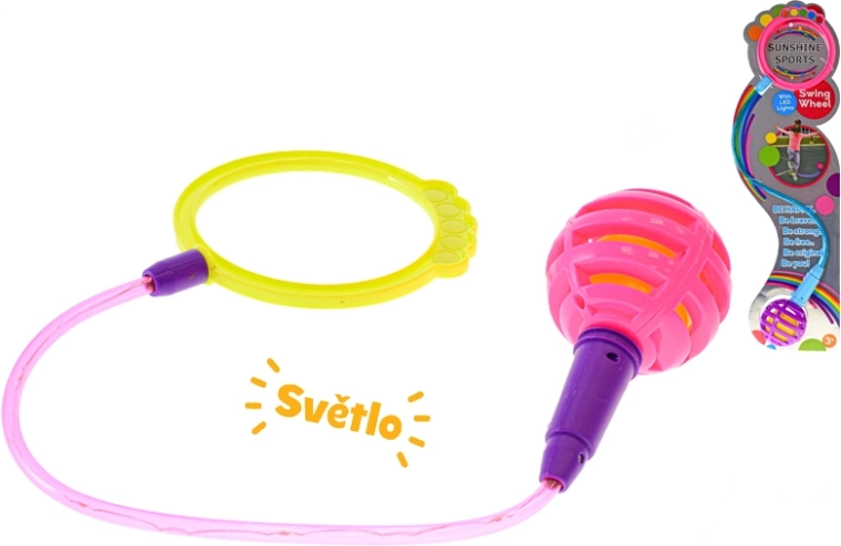 Svítící skákací hračka Hip Hop 80 cm pro děti