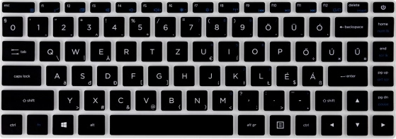 Silikonový kryt na klávesnici pro notebooky Umax s maďarským rozložením