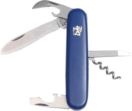 Kapesní zavírací nůž s vývrtkou a otvíráky