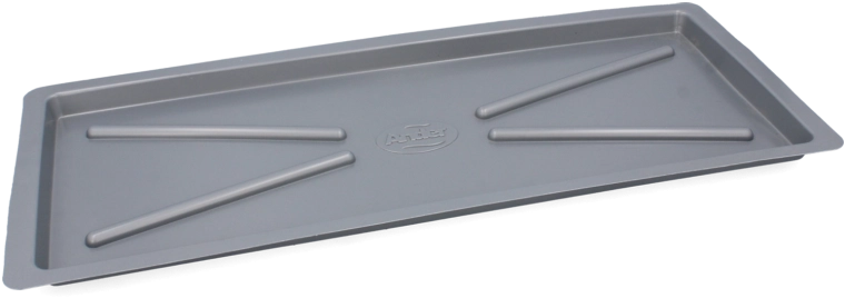 Odkapávací tác pod sušičku nádobí 80 cm, stříbrný