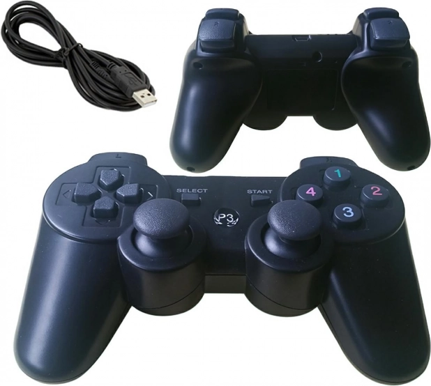Drátový gamepad pro PlayStation 3 (PS3) – náhrada DualShock 3
