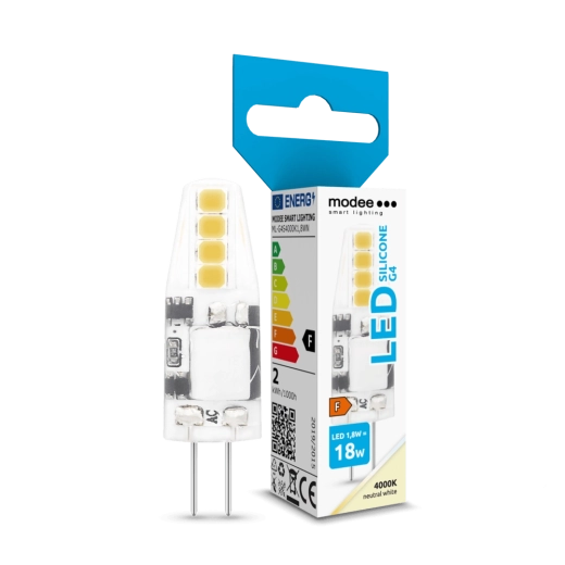 LED žárovka G4 1,8 W 12 V AC/DC neutrální bílá