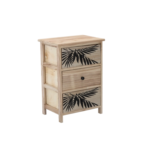 Komoda ZOFIA se 3 zásuvkami 40 × 29 × 58 cm