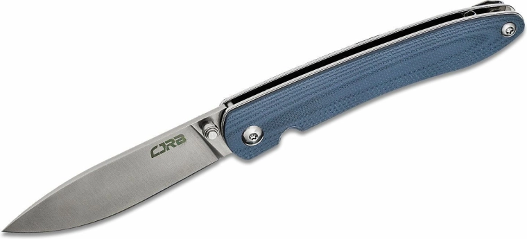 CJRB Ria zavírací kapesní nůž 7,5 cm, modro-šedý G10