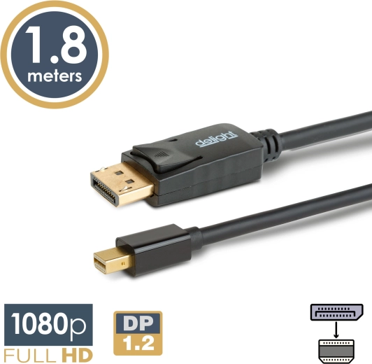 Kabel DisplayPort na Mini DisplayPort 1,8 m