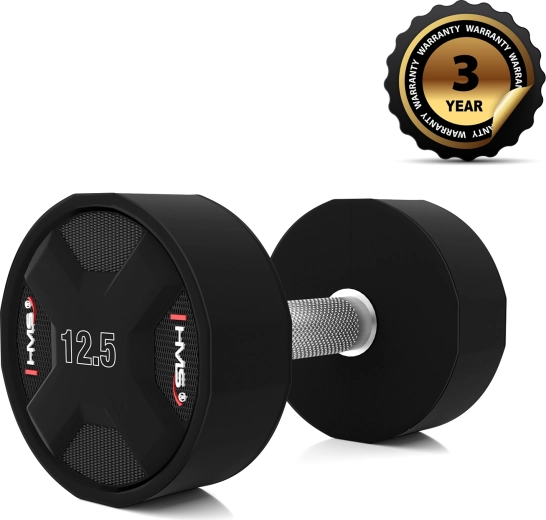 Polyuretanová jednoruční činka HMS 12,5 kg