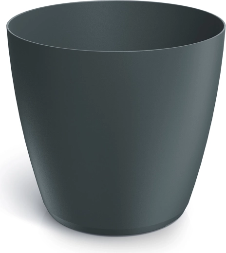 Květináč Mate 17,8 cm uhelný plastový
