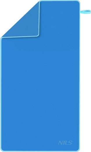 Rychleschnoucí ručník z mikrovlákna NILS, modrý