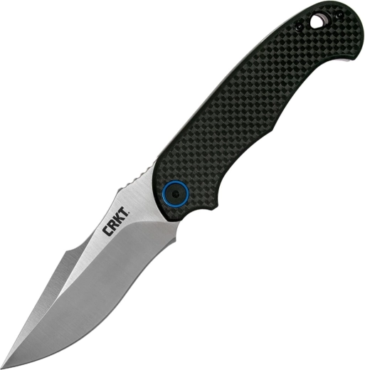 CRKT P,S,D, carbon fiber zavírací kapesní nůž s asistovaným otevíráním 9,2 cm