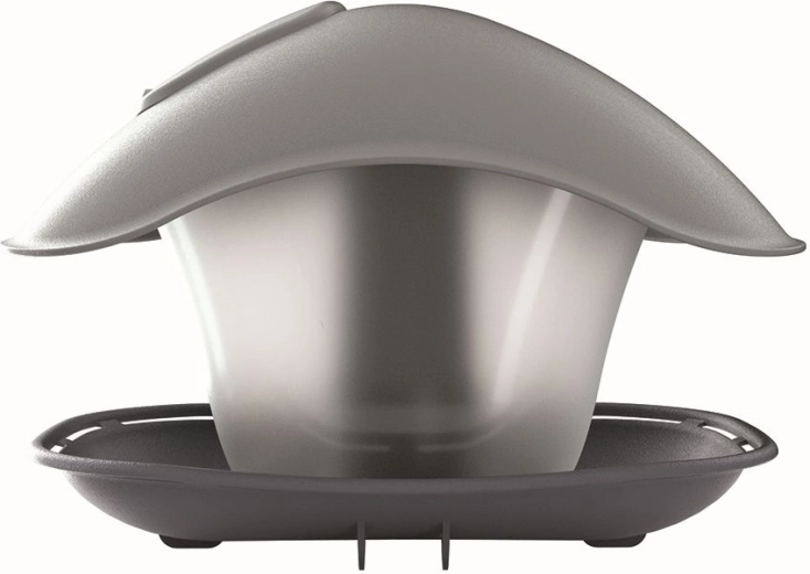 Krmítko pro ptáky Birdyfeed Square antracit