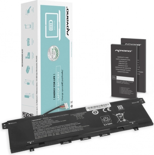 Baterie Movano pro HP Envy x360 13 (13-AG/AR/AH/AQ) 3300 mAh, 50 Wh