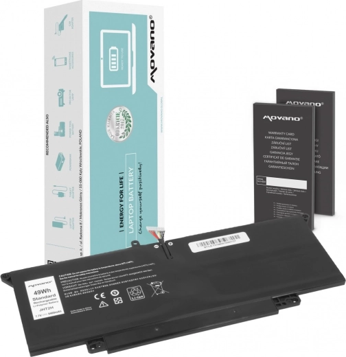 Baterie Movano JHT2H pro Dell Latitude 7410 2-in-1 a 7310 2-in-1 (49 Wh)