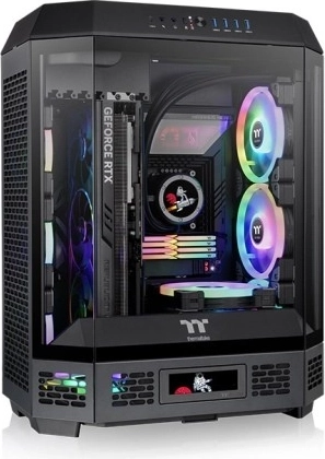 Thermaltake The Tower 600 TG černá počítačová skříň