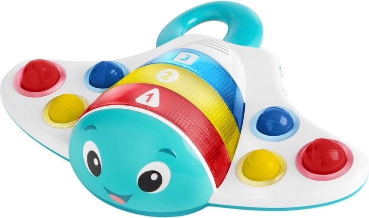 Baby Einstein senzorická hračka Pop & Explore Stingray, 6m+