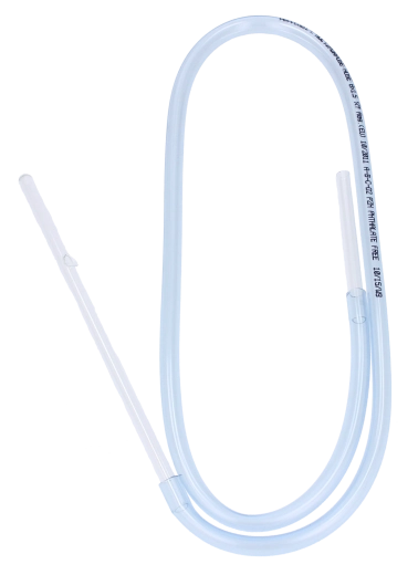 Odkalovací hadička na víno se skleněnou trubičkou, 100 cm