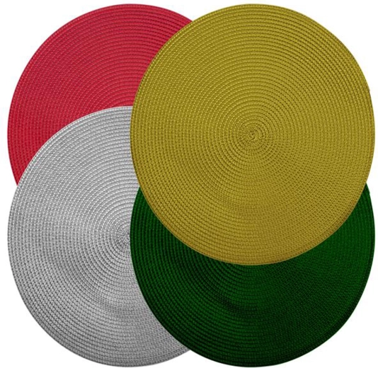 Tkané prostírání TORO 36 cm – mix barev