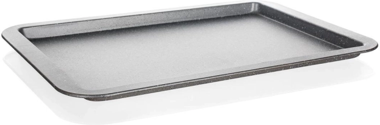 Plech na pečení GRANITE 43 × 29 × 2 cm s nepřilnavým povrchem