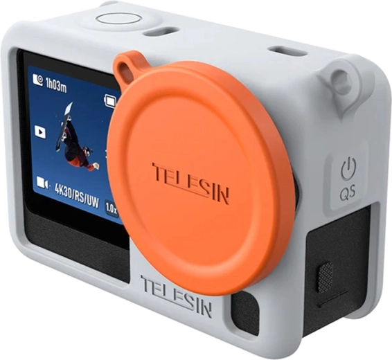 Telesin silikonové ochranné pouzdro pro DJI Osmo Action 6 šedé