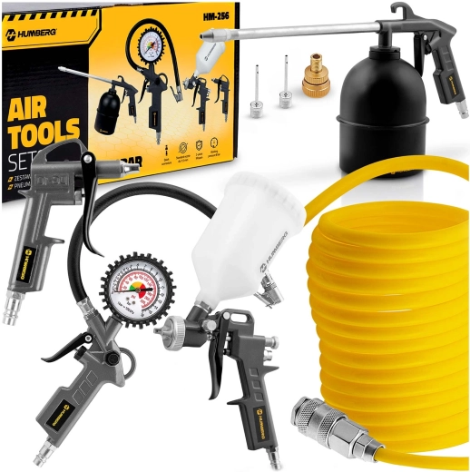 Sada pneumatického nářadí 8 v 1 pro kompresor HUMBERG