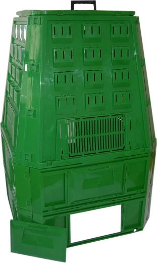 Zahradní kompostér 850 l zelený