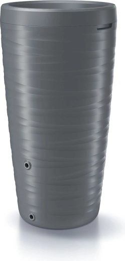 Sud na dešťovou vodu 240 l s květináčem, šedý