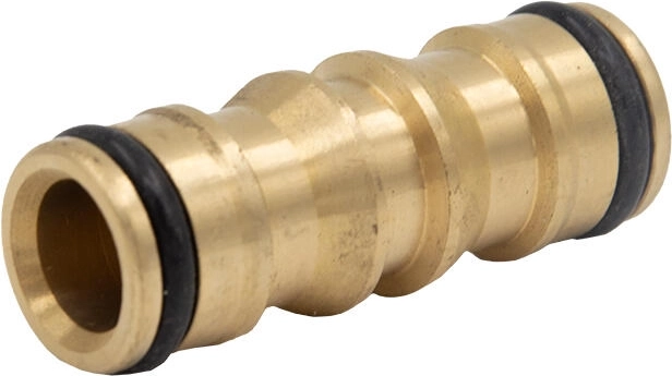 Spojovací mezikus pro dvě rychlospojky 1/2 z mosazi AQUA