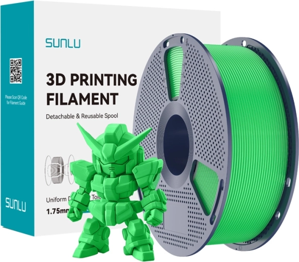 Sunlu PLA+ 2.0 filament zelený 1,75 mm