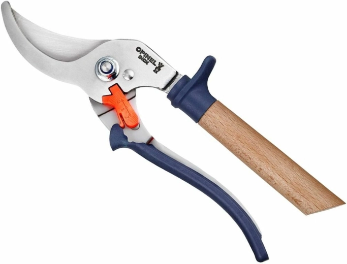 Opinel zahradnické nůžky, modrá buková rukojeť, 20 cm
