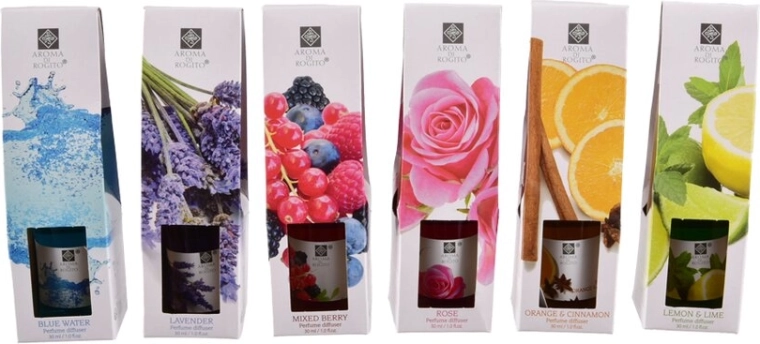 Aroma difuzér do interiéru 30 ml – mix 6 variant