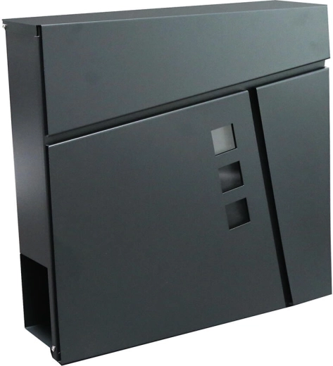 Poštovní schránka TILES antracit 370 × 370 × 105 mm