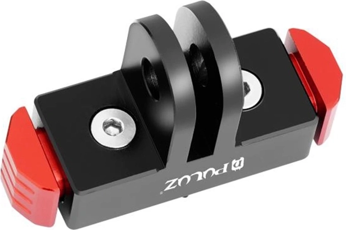 Magnetický rychloupínací držák Puluz pro GoPro HERO13 Black / MAX2 (černý a červený)