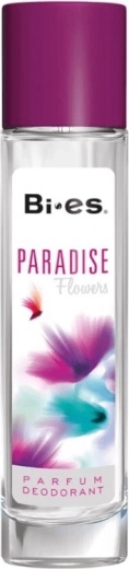 Dámský skleněný deodorant BI-ES Paradise Flowers 75 ml