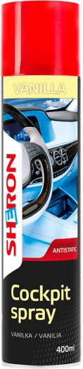 Čistič kokpitu s vůní vanilky SHERON 400 ml