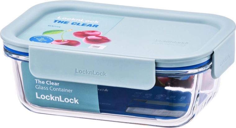 Skleněná zapékací miska s víkem LOCKnLOCK Clear Glass 630 ml z borosilikátového skla