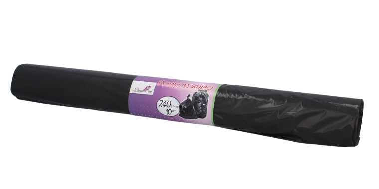 Extra silné pytle na odpad 240 l, černé, 10 ks