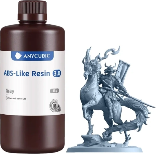 Anycubic abs-like resin 3.0 šedá - 1 kus