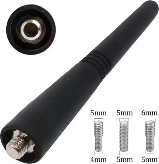 Autoní anténa AM-FM 9cm černá