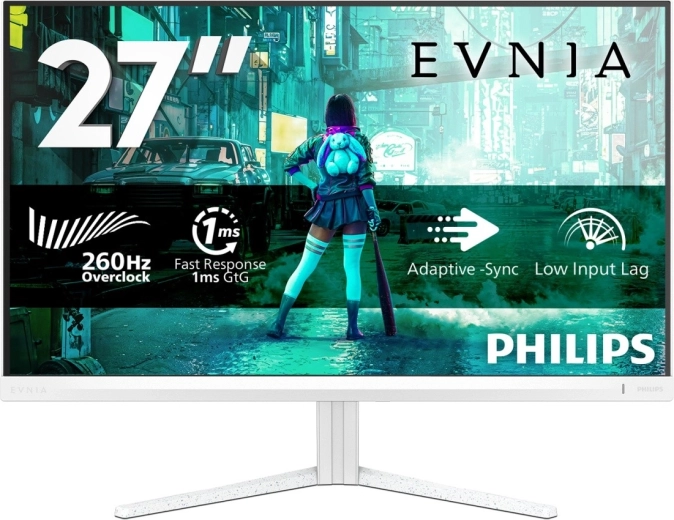 Philips Evnia 27" herní monitor Fast IPS 260 Hz Full HD
