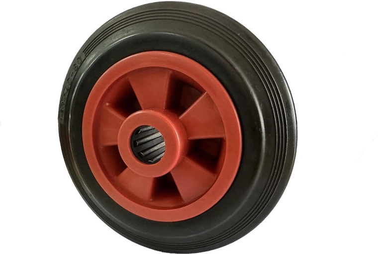 Náhradní kolečko s plastovou obručí 160 mm, náboj 15 mm