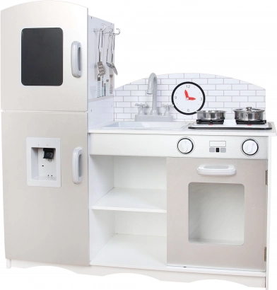 Dřevěná kuchyňka s efekty