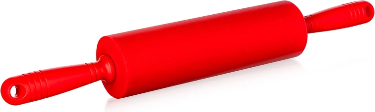 Silikonový váleček na těsto Culinaria Red 46,5 cm