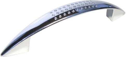 Nábytková úchytka JAMO 96, lesklý chrom