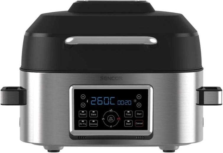 Multifunkční horkovzdušná fritéza a gril Sencor SBG 8900SS
