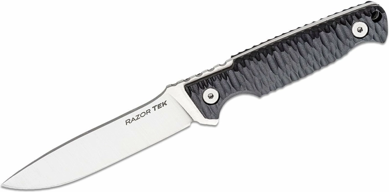 Cold Steel RAZOR TEK 4" univerzální nůž s pevnou čepelí, černá rukojeť GFN, pouzdro Secure-Ex