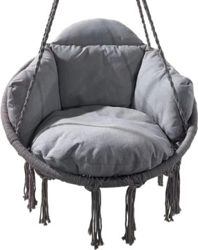 Závěsné hnízdo VILA XL béžové s poduškou