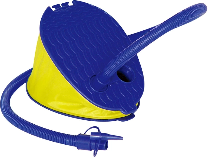 Nášlapná nožní pumpa 3 l s nástavci na ventilky