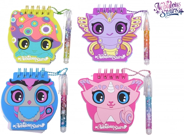 Nebulous Stars mini zápisník s propiskou 9 cm