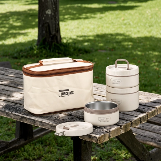 Sada izolovaných nádob na potraviny LunchBox 4 kusy